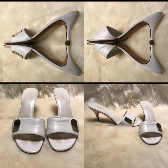 Gucci White Slides - Picture 4 of 8